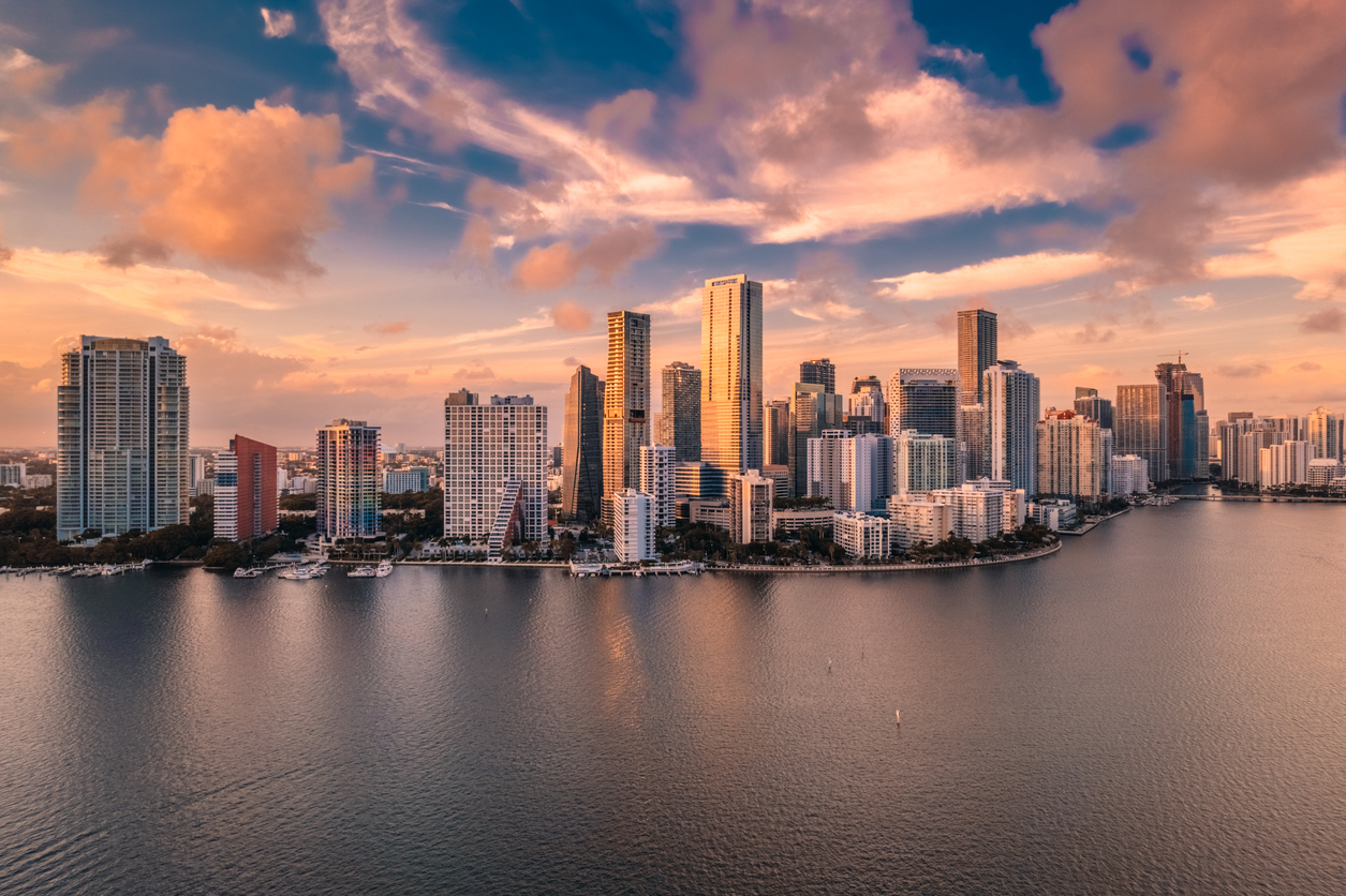 Panoramic Image of Miami, FL